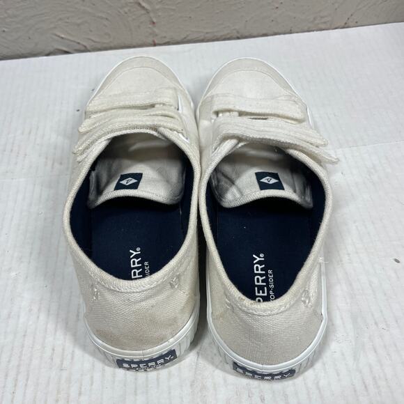 Sperry Womens Slip On Crest Loop cream Casual Shoes‎ Memory Foam size 9.5 - Picture 3 of 5